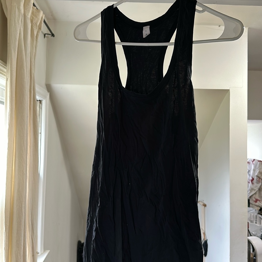 Black Lululemon Tank